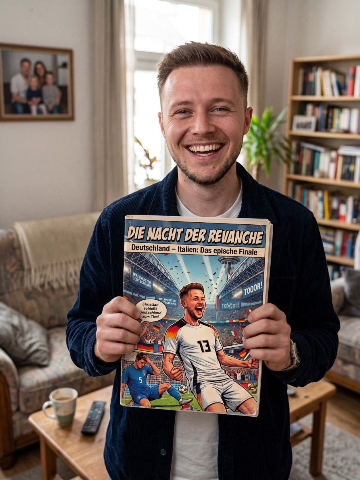 Personalisierter WM-Comic: Dein Finale 2026