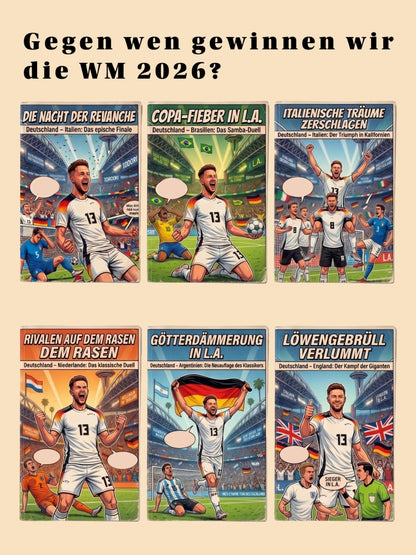 Personalisierter WM-Comic: Dein Finale 2026